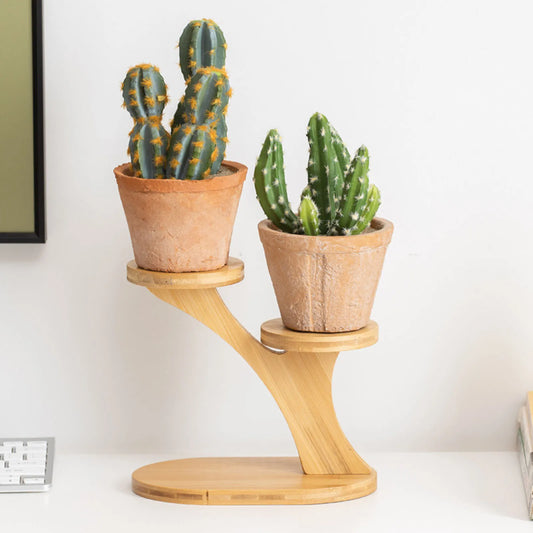 DecorBites™ Space-Saving Flower Pot Stand for Home and Office