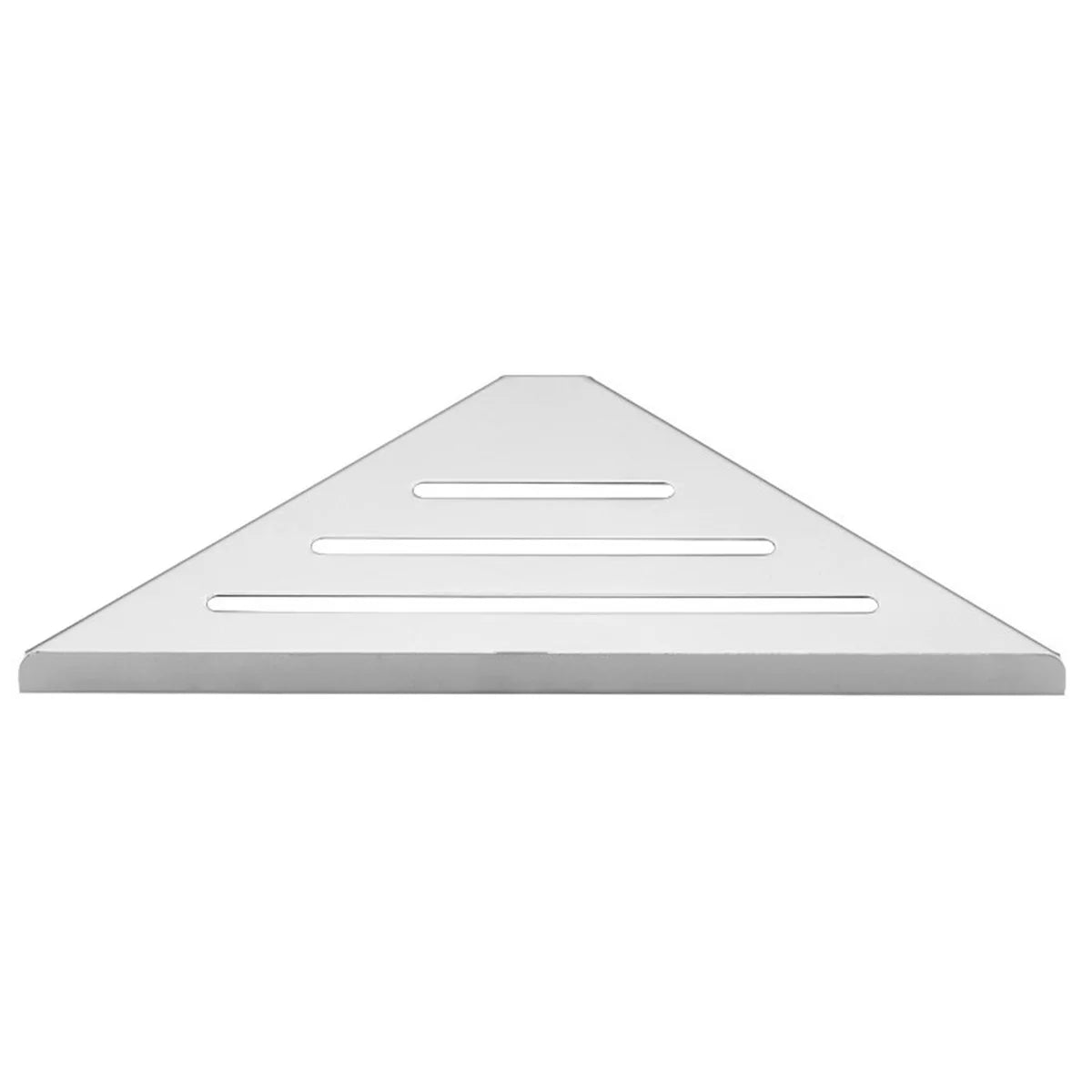 DecorBites™ Stainless Steel Corner Shower Shelf Organizer