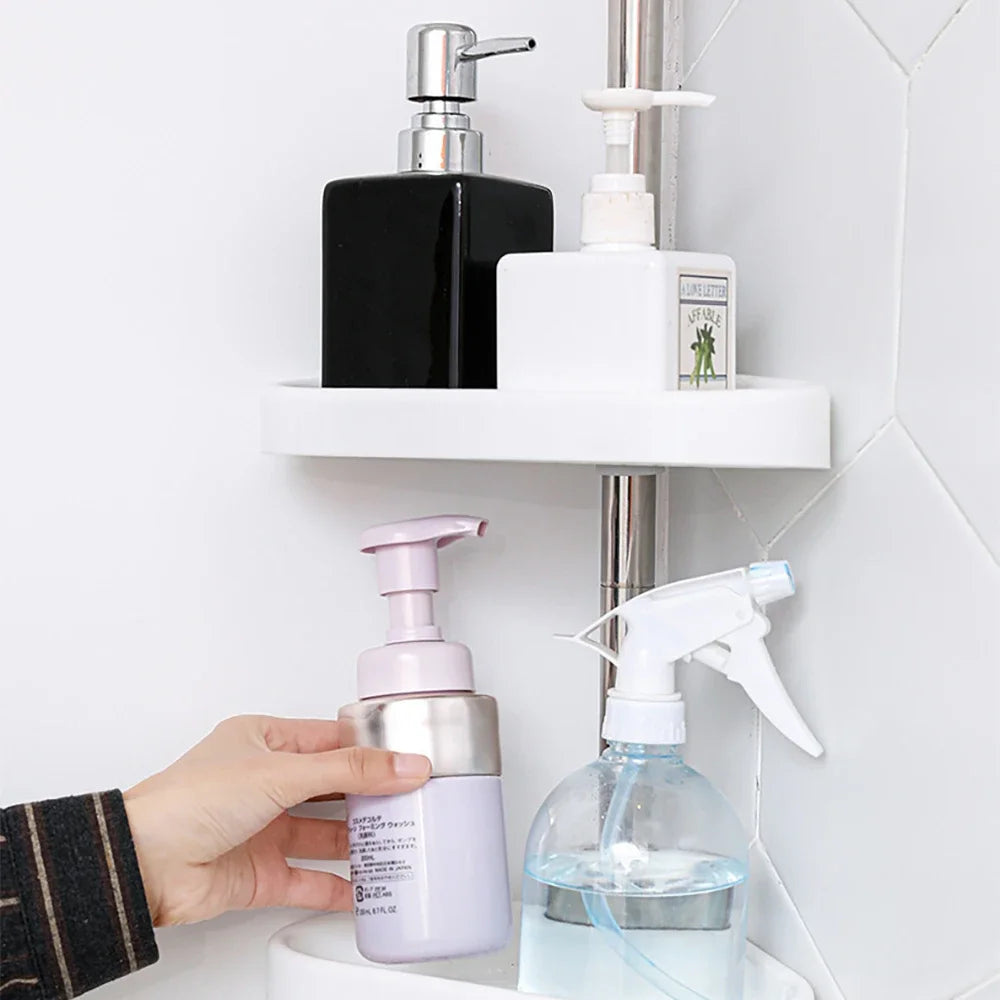 DecorBites™ Telescopic Shower Rack Organizer - Rust-Proof Stainless Steel