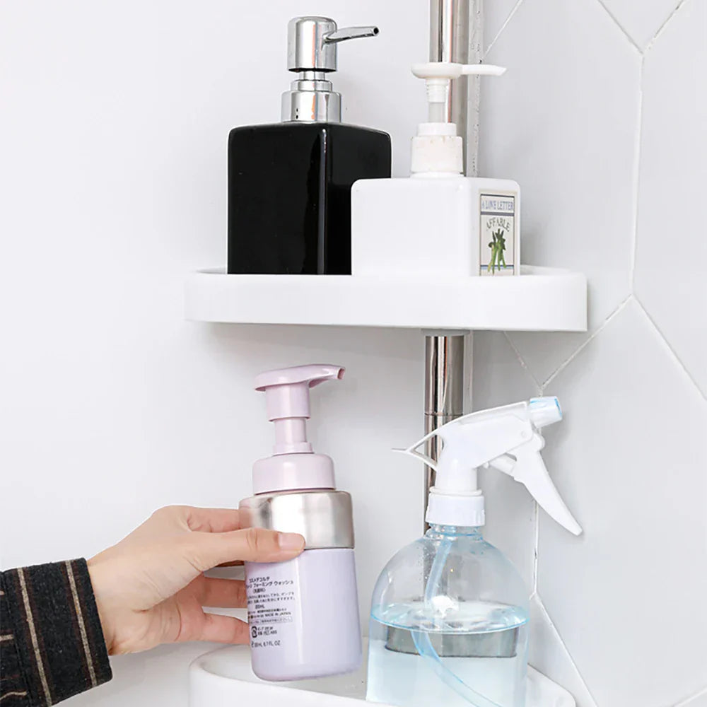 DecorBites™ Telescopic Shower Rack Organizer - Rust-Proof Stainless Steel