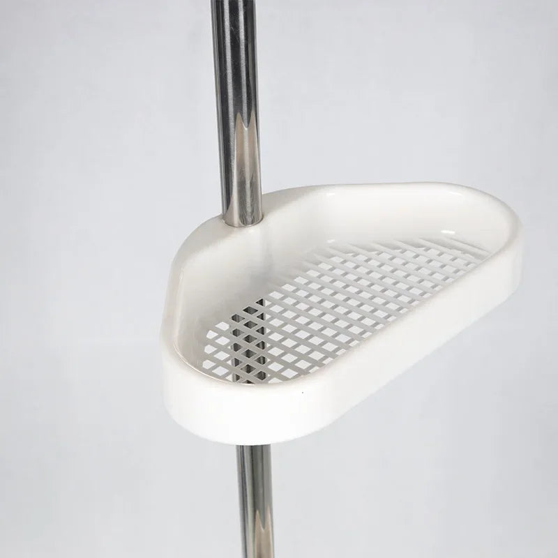 DecorBites™ Telescopic Shower Rack Organizer - Rust-Proof Stainless Steel
