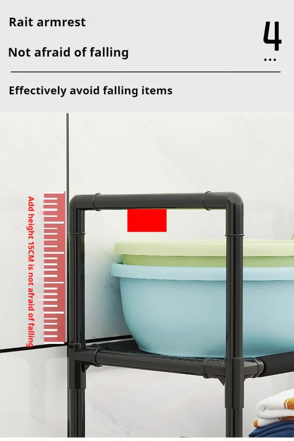 DecorBites™ Toilet & Bathroom Storage Rack - Save Space