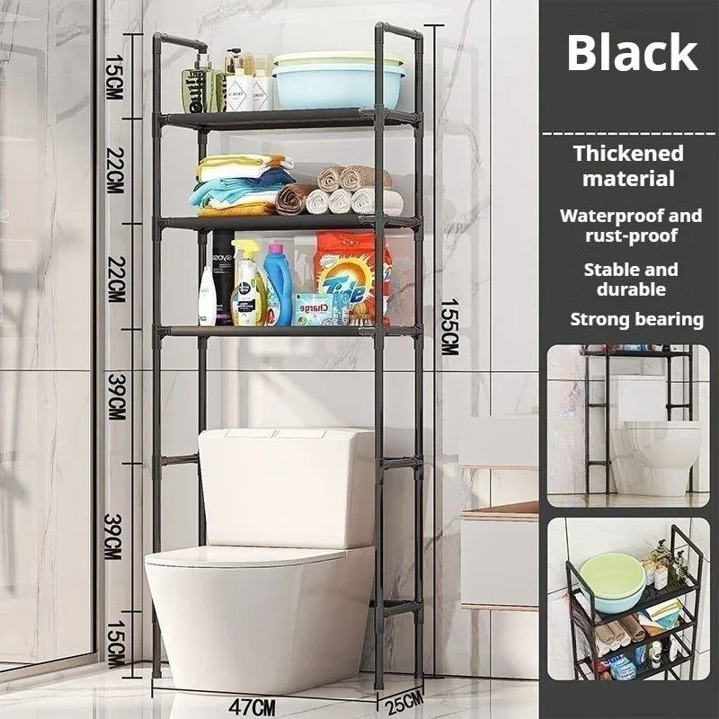 DecorBites™ Toilet & Bathroom Storage Rack - Save Space