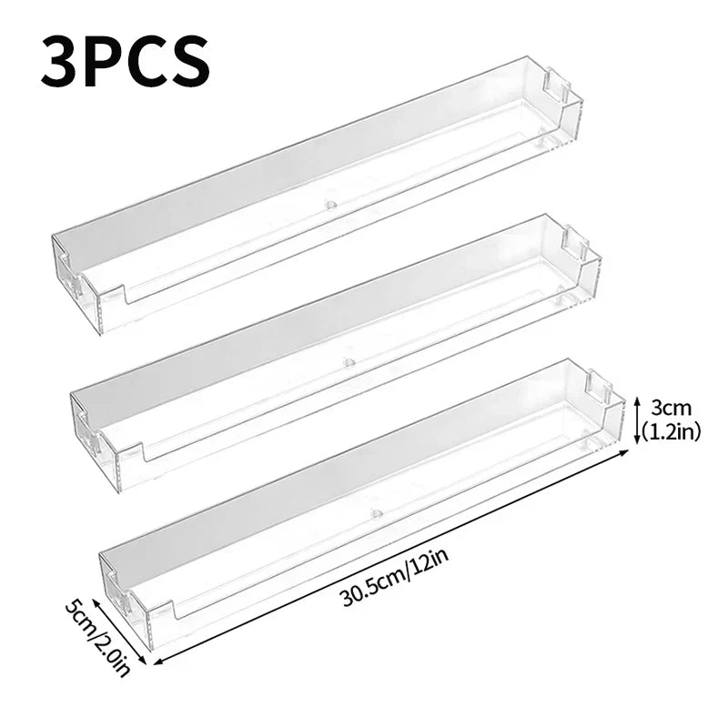 DecorBites™ Wall Mounted Transparent Storage Rack for Figures