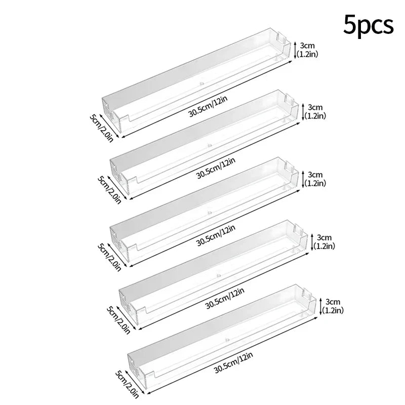 DecorBites™ Wall Mounted Transparent Storage Rack for Figures
